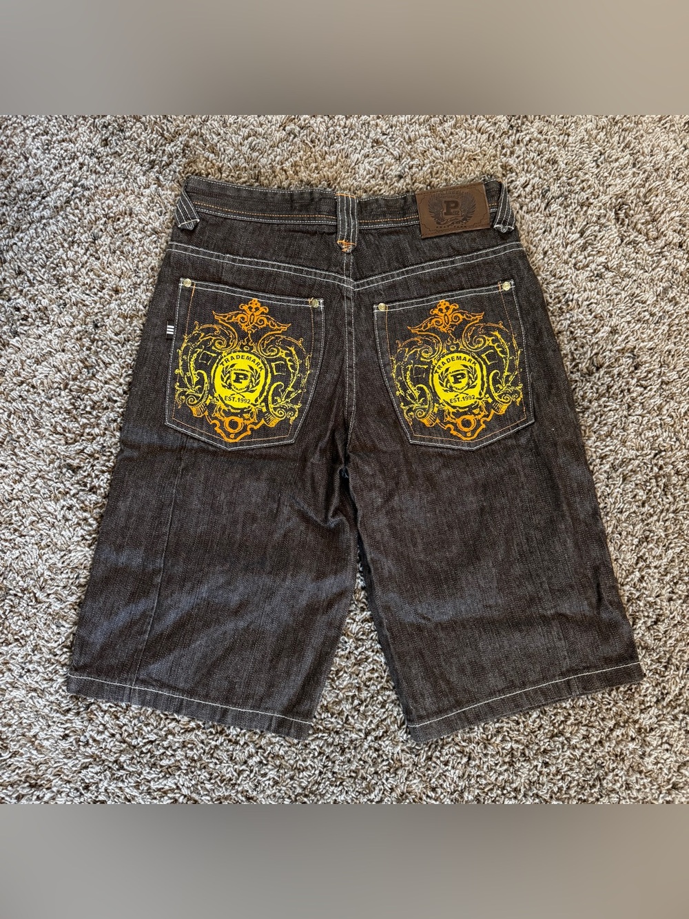 Vintage Phat Farm Brown Jorts